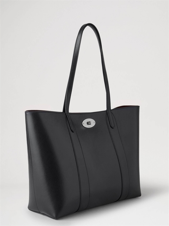 Mulberry Bayswater Tote Black High Shine Leather